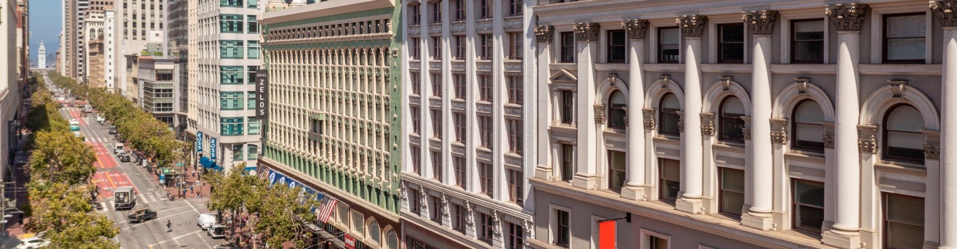 Night tram on San Francisco cobblestones
