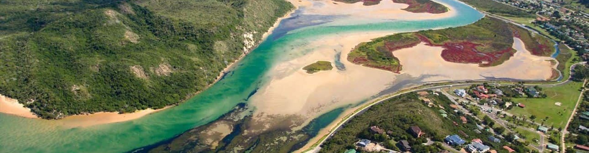 Night tram on cobblestone street in Sedgefield