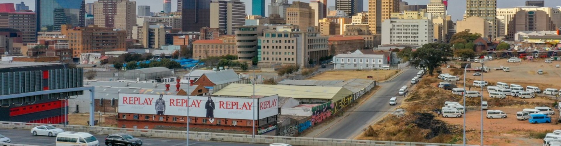 Commuters boarding metro in Johannesburg, ZA