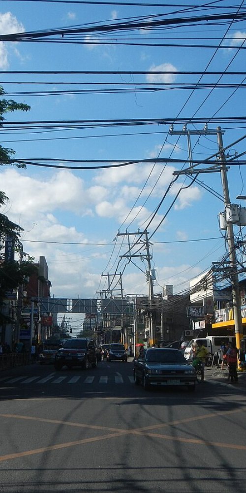 Morning commuter on Batangas City tram