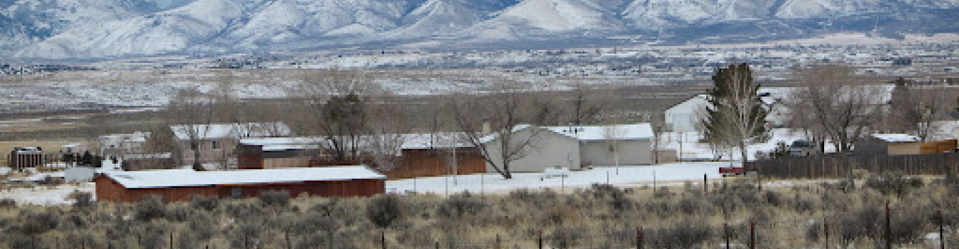 Night tram on cobblestone street in Elko