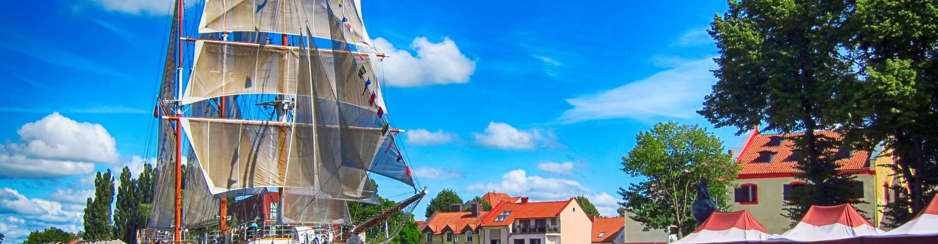 Klaipėda tram in motion