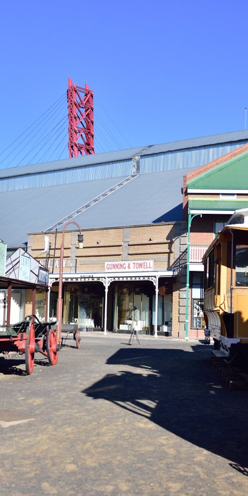 Kimberley tram in off-peak hours