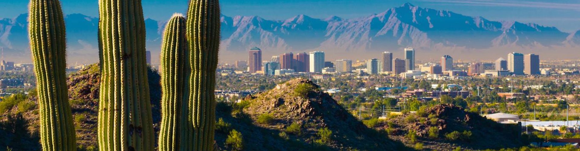 Night tram on cobblestone street in Phoenix