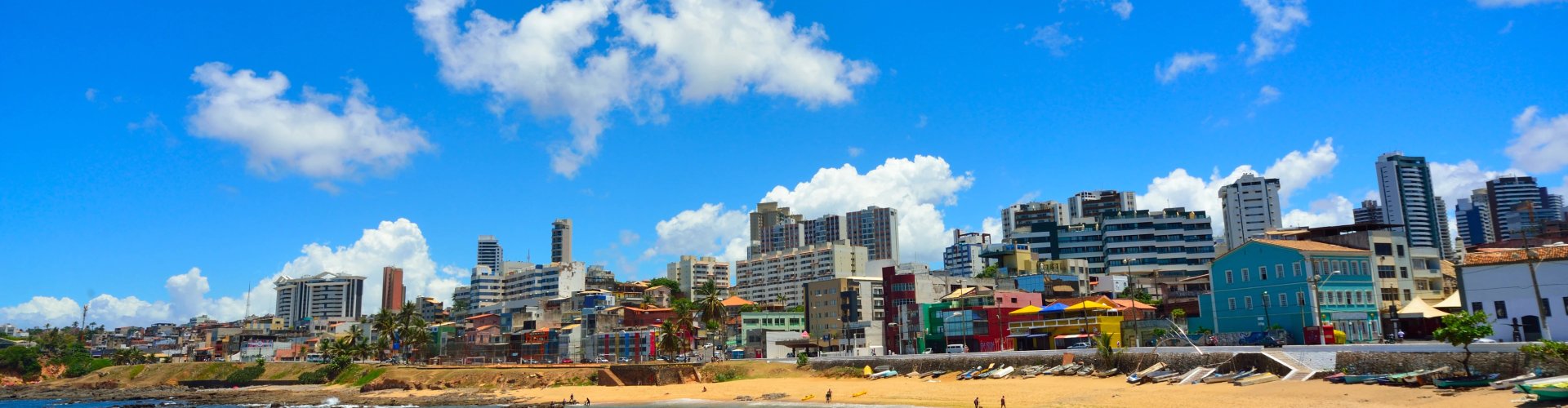 Night tram gliding on cobblestones in Rio Vermelho, BR