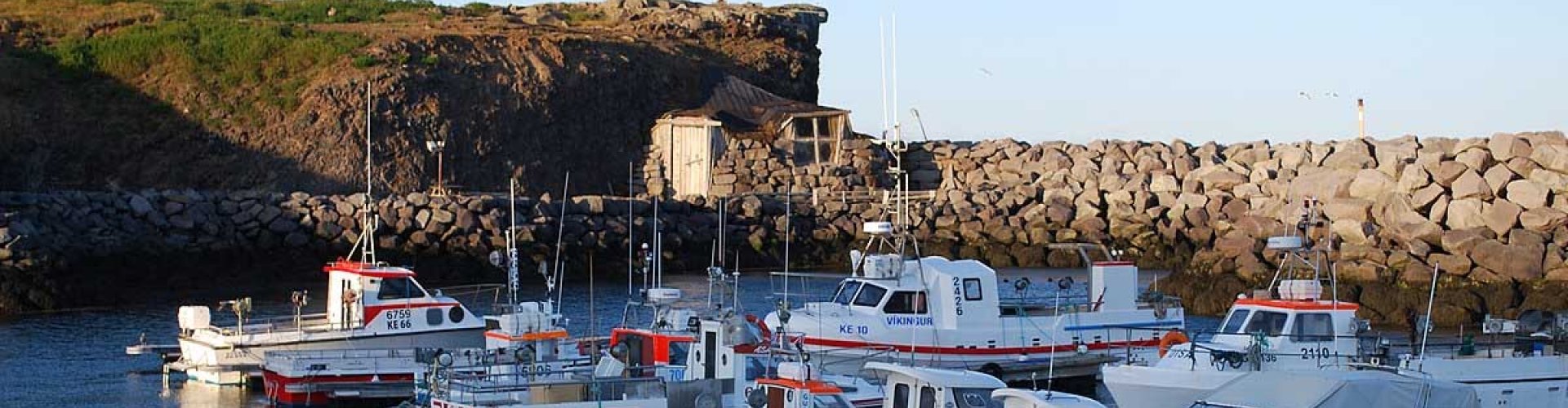 Keflavik public transport hub scene