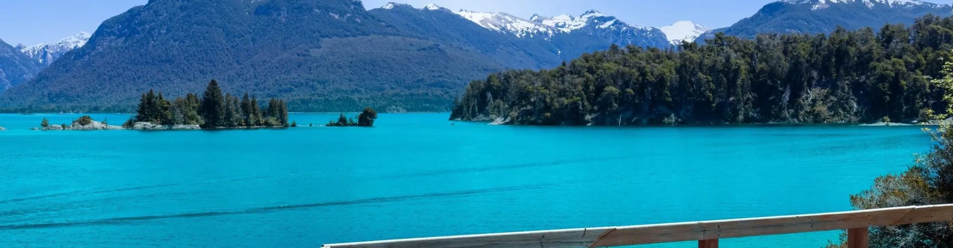 Bariloche tram in vibrant city street