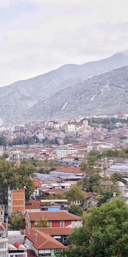 Passenger boarding tram during off-peak time